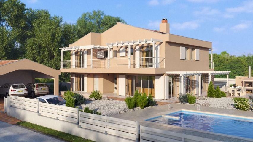 Villa Bella - Beautiful And Modern House With Pool, Souna, Jacuzzi & Playground, Liznjan - Istra Buitenkant foto